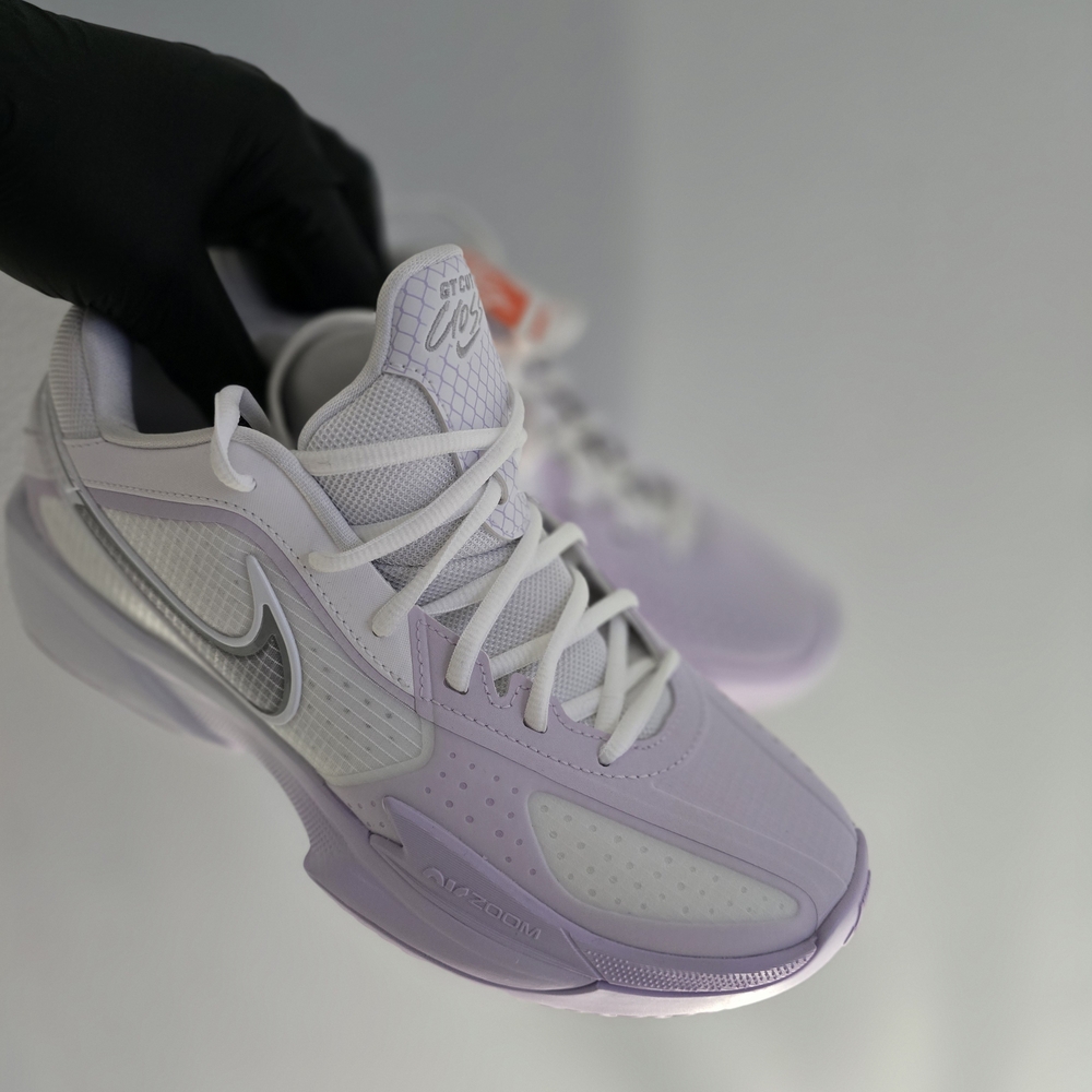 Nike Air Zoom GT Cut Cross Barely Grape - HF0218 100 - Basketball Shoes Size 8.5 - Picture 2 of 6